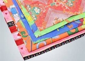 Printed Coated Nonwoven Fabric Customized Pattern Laminated Non Woven Fabric