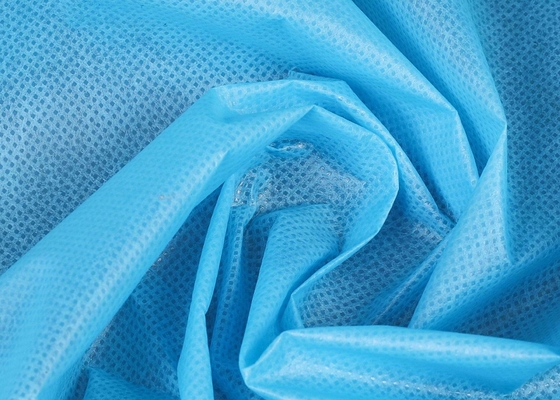 comprar La película del PE laminó la prenda impermeable de la tela no tejida respirable para la industria médica online manufacture