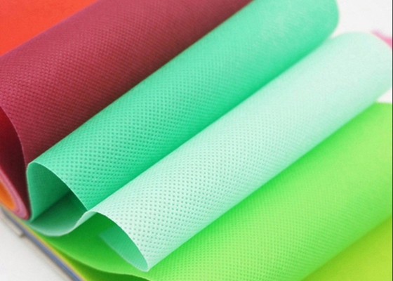 comprar Tela no tejida colorida reciclada Eco renovable del polipropileno amistoso online manufacture