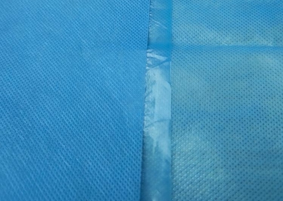comprar Los PP PE laminaron uso médico de la prenda impermeable de la anchura de la tela no tejida el 160cm online manufacture