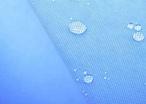 comprar Tela no tejida de SMS del sésamo azul claro para la ropa protectora disponible online manufacture