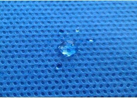 comprar Tejido no tejido SMS hidrófilo de color azul para ropa de protección desechable 12-200GSM online manufacture