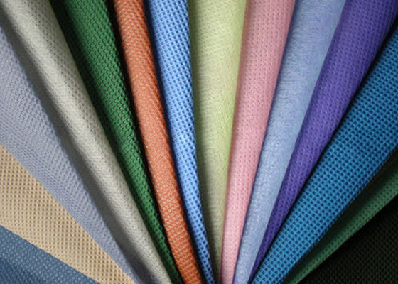 comprar Color no tejido 100% de la tela de los PP de la Virgen modificado para requisitos particulares para la tapicería/médico online manufacture