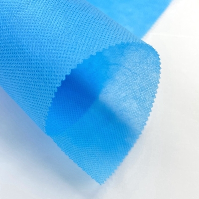 comprar Tejidos no tejidos de color azul suave y luminoso SMS para túnicas aislantes online manufacture