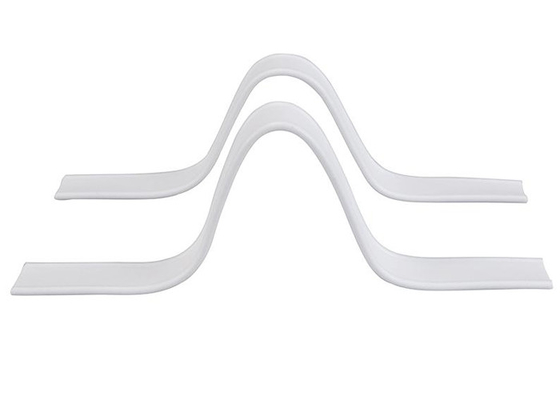 comprar Alambre negro blanco no tejido lleno PP/PE del puente de la nariz del alambre de la nariz de la mascarilla del plástico online manufacture