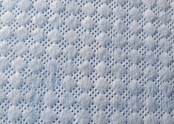 comprar Tela perforada del aire caliente de la tela no tejida para la servilleta sanitaria de las mujeres online manufacture
