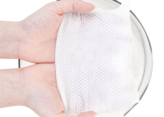 comprar Color blanco modificado para requisitos particulares anchura no tejida 100% de la tela de Tencel Spunlace para limpiar el paño online manufacture