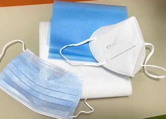 comprar La tela no tejida el 100% de Spunlace de la mascarilla modificó el material de la fibra para los cosméticos/el tejido mojado online manufacture