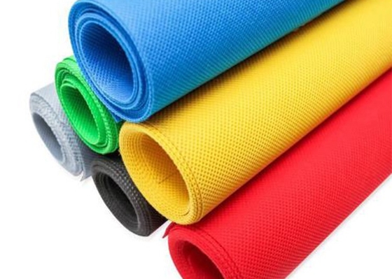 comprar Hidrófugo colorido de los PP Spunbond del rollo no tejido azul rojo blanco de la tela online manufacture
