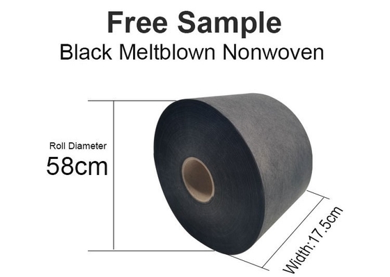 comprar Modelo teñido anchura de la tela no tejida 25GSM 175M M de Meltblown de la máscara quirúrgica del 100% PP BFE99 online manufacture