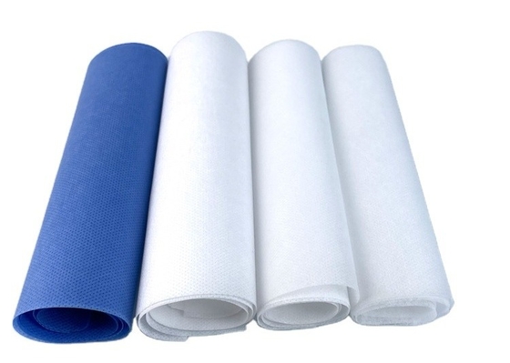 comprar Blanco hidrofílico mullido Spunbond de la tela no tejida suave del 100% PP para el pañal del bebé online manufacture