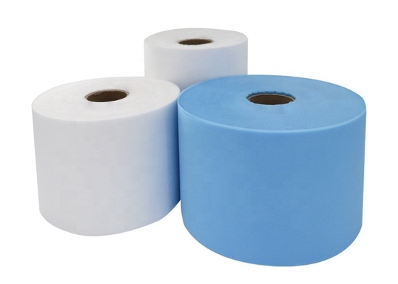 comprar Polipropileno enlazado hecho girar 100% de la tela no tejida de SSS para la servilleta sanitaria online manufacture