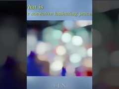 ¿Qué es la técnica de laminado no tejido?