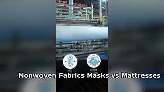 Diferencias esenciales entre la mascarilla no tejida y la tela de bolsillo con resortes para colchones