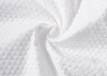 Embossed Spunlace Non Woven Fabric Environmental Protection For Compressed Towel